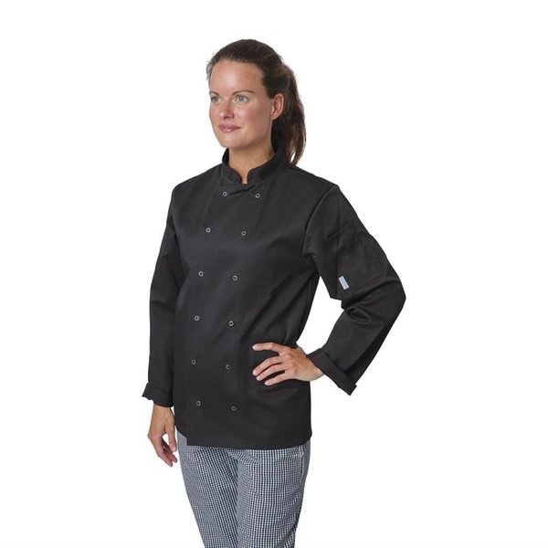 Whites Vegas koksbuis lange mouw zwart | Polyester/katoen