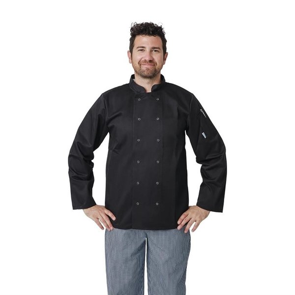 Whites Vegas koksbuis lange mouw zwart | Polyester/katoen