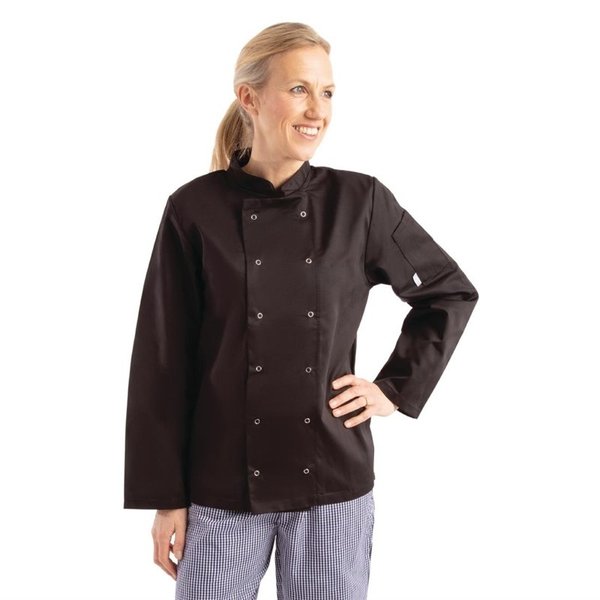 Whites Vegas koksbuis lange mouw zwart | Polyester/katoen