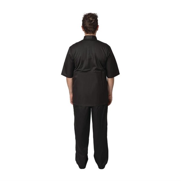 Chef Works Montreal Cool Vent koksbuis zwart | 65% Polyester - 35% katoen