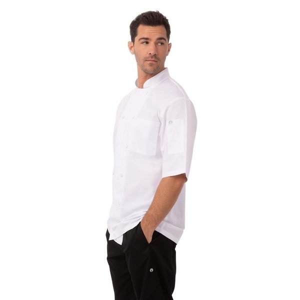 Chef Works Montreal Cool Vent unisex koksbuis wit | 65 polyester - 35% katoen