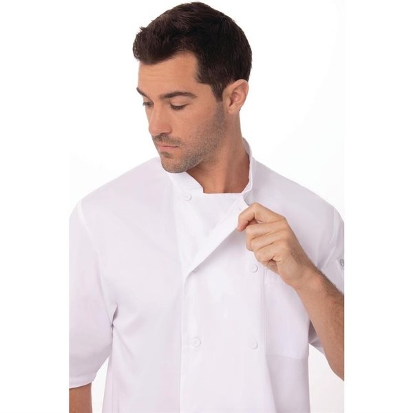 Chef Works Montreal Cool Vent unisex koksbuis wit | 65 polyester - 35% katoen
