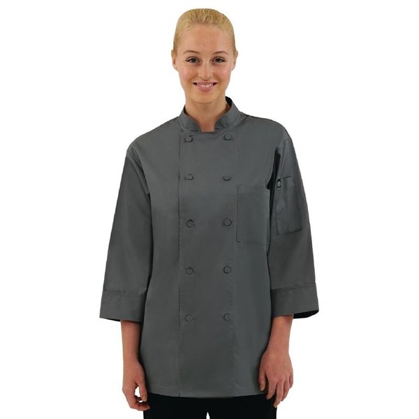 Chef Works unisex koksbuis grijs | Polyester/katoen