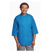 ChefWorks Chef Works unisex koksbuis blauw | Polyester/katoen ChefWorks Chef Works unisex koksbuis blauw | Polyester/katoen