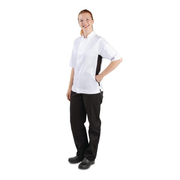 Whites Nevada koksbuis wit met zwart contrast