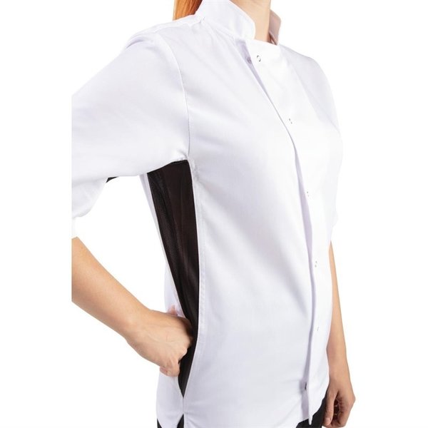 Whites Nevada koksbuis wit met zwart contrast