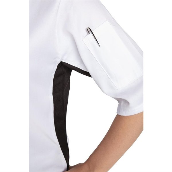 Whites Nevada koksbuis wit met zwart contrast