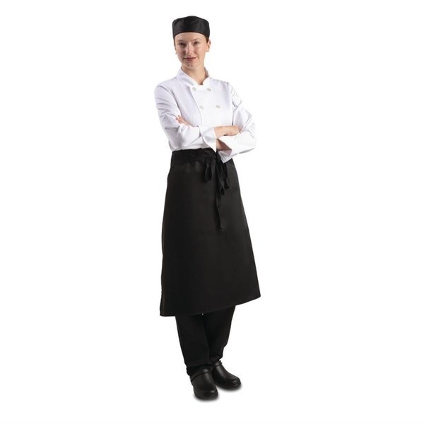 Whites standaard sloof zwart | Polyester/katoen | 762(l)x915(b)mm