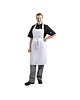 Whites Chefs Clothing Whites halterschort wit | Polyester/katoen | 965(l)x711(b)mm 