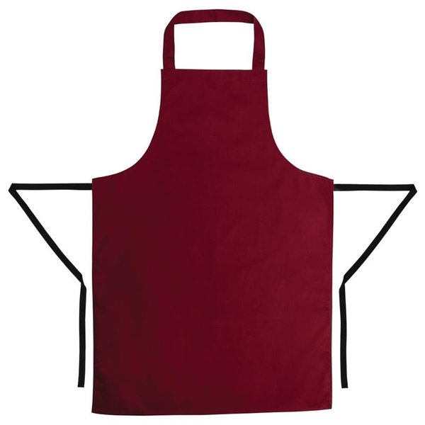 Whites halterschort bordeaux | Polyester/katoen  | 965(l)x711(b)mm