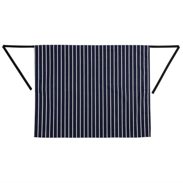 Whites sloof blauw-wit gestreept | Polyester/Katoen | 920(l)x760(b)mm