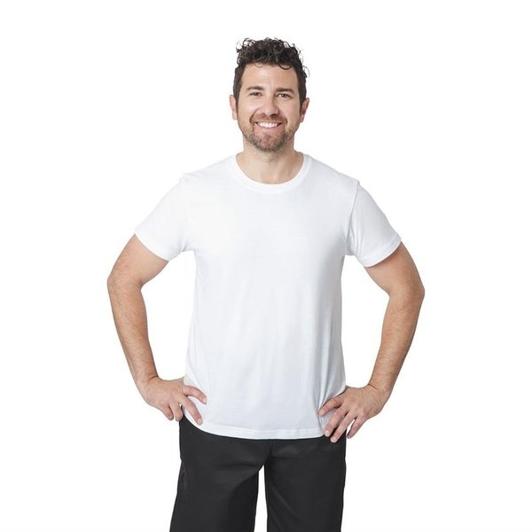 Unisex T-shirt  katoen wit