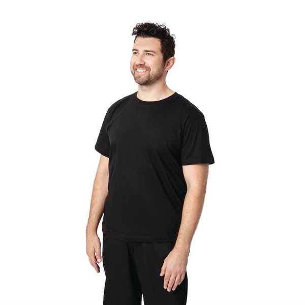 Unisex T-shirt katoen zwart