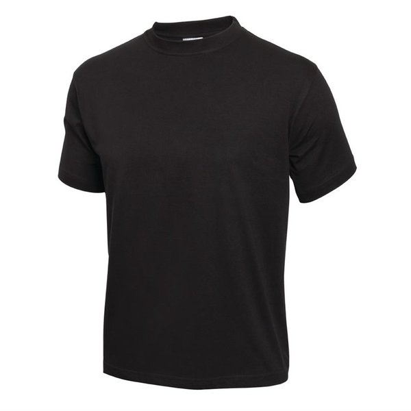 Unisex T-shirt katoen zwart