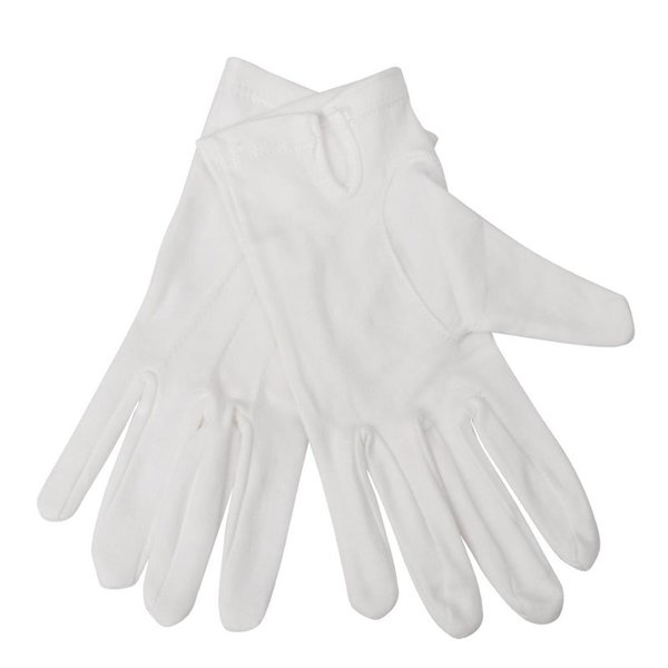 Dames serveerhandschoenen wit - 100% katoen