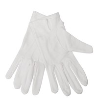 Gastronoble Heren serveerhandschoenen wit - 100% katoen Gastronoble Heren serveerhandschoenen wit - 100% katoen