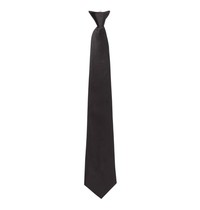 Gastronoble Clip-on stropdas zwart | Polyester/Katoen Gastronoble Clip-on stropdas zwart | Polyester/Katoen