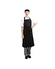 Whites Chefs Clothing Whites halterschort zwart | Polyester/Katoen | 965(l)x711(b)mm 