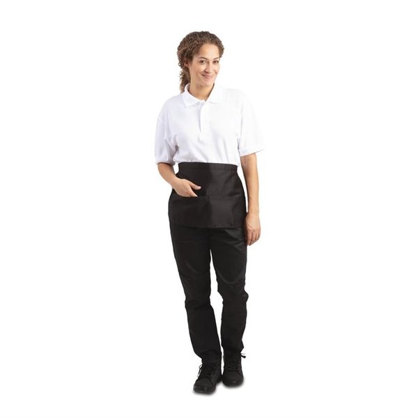 Whites unisex geldschort zwart | Polyester/Katoen | 450(b)x305(h)mm