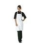 ChefWorks Chef Works halterschort wit | Polyester/Katoen | 860(l)x610(b)mm 