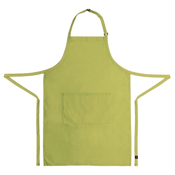 Chef Works halterschort limoen | Polyester/Katoen | 860(l)x610(b)mm