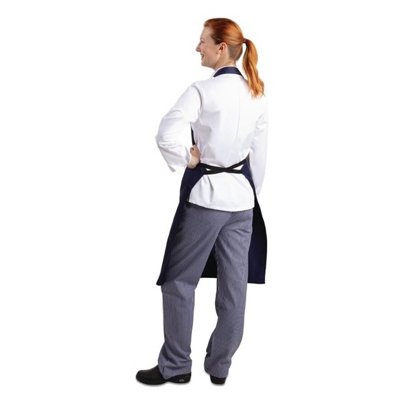 Whites halterschort donkerblauw | Polyester/Katoen | 965(l)x711(b)mm