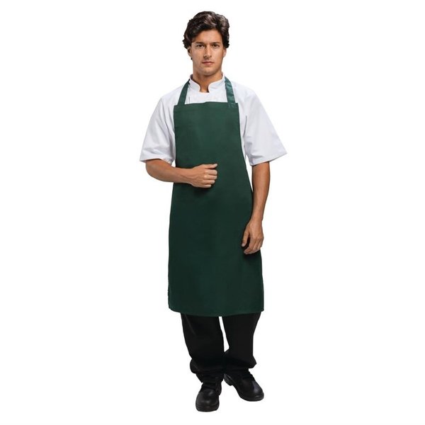 Whites halterschort donkergroen | Polyester/Katoen | 965(l)x711(b)mm