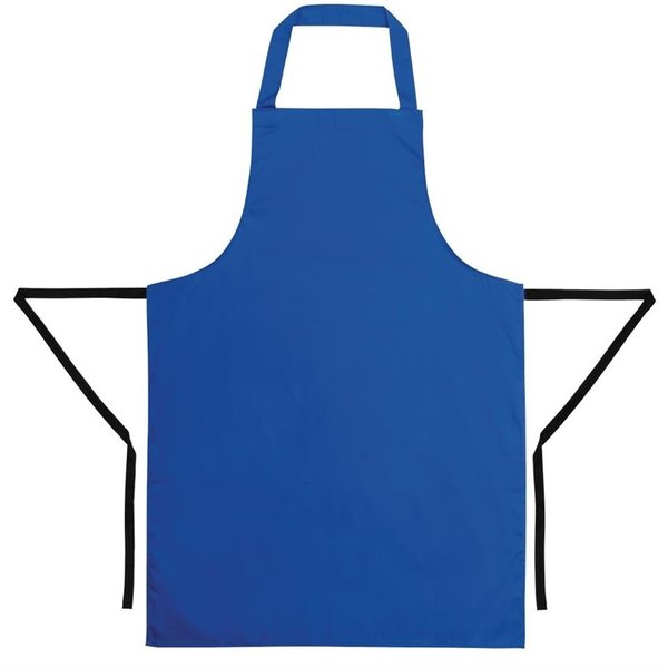 Whites halterschort kobaltblauw | Polyester/Katoen | 970(l)x710(b)mm