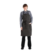 ChefWorks Urban Chef Works Urban Dorset kort schort donkergrijs | 100% Katoen | 863(l)x762(b)mm ChefWorks Urban Chef Works Urban Dorset kort schort donkergrijs | 100% Katoen | 863(l)x762(b)mm