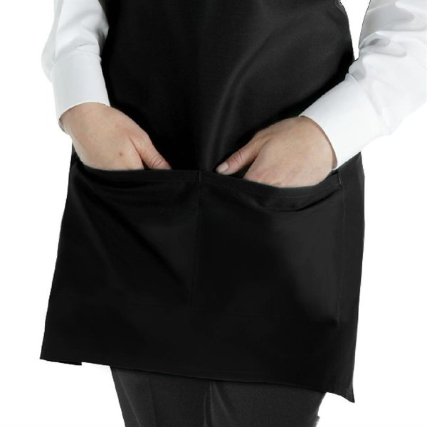 Chef Works smoking schort zwart | Polyester/Katoen | 838(l)x698(b)mm
