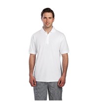 Gastronoble Unisex poloshirt wit | Polyester/Katoen Gastronoble Unisex poloshirt wit | Polyester/Katoen