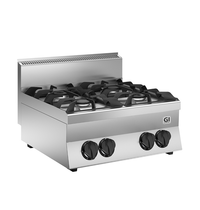 Gastro-Inox 650 HP gaskooktoestel 2 branders 70cm | 19kW/h | 700x650x295(h)mm Gastro-Inox 650 HP gaskooktoestel 2 branders 70cm | 19kW/h | 700x650x295(h)mm