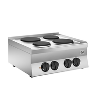 Gastro-Inox 650 HP kooktoestel met 4 gietijzeren kookplaten 70 cm | 8,2 kW/h | 700x650x295(h)mm Gastro-Inox 650 HP kooktoestel met 4 gietijzeren kookplaten 70 cm | 8,2 kW/h | 700x650x295(h)mm
