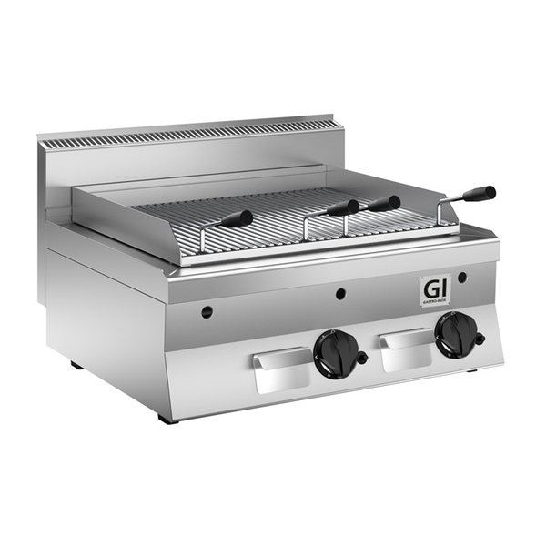 650 HP Lavasteengrill Gas 800mm | 14kW | 800x650x295(h)mm