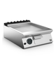 Gastro-Inox 700 HP Bakplaat | Gas | 2/3 Glad - 1/3 Geribbeld | RVS Plaat | 9kW | 600x730x250(h)mm 