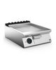 Gastro-Inox 700 HP Bakplaat | Elektrisch | 2/3 Glad - 1/3 Geribbeld | Geslepen Stalen Plaat | 7.5kW | 600x730x250(h)mm 