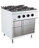 CombiSteel Base 700 Gas Kooktafel | 4 Branders | 4x 6.5kW | 800x700x900(h)mm 