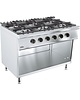 CombiSteel Base 700 Gas Kooktoestel | 6 Branders | 6x 6.5kW | 1200x700x900(h)mm 