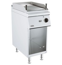 CombiSteel Base 700 Lavasteen Grill | Gas | Open Onderstel | 9kW | 400x700x900(h)mm 