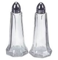 EMGA Peper/Zoutstrooier | RVS | 12 Stuks | 70(h)mm