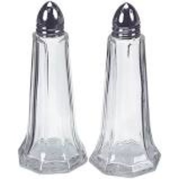 Peper/Zoutstrooier | RVS | 12 Stuks | 70(h)mm