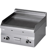 Mastro Bakplaat/Grillplaat | Glad | Staal | 10.4kW | Bakplaat 595x470mm | 600x600x280(h)mm