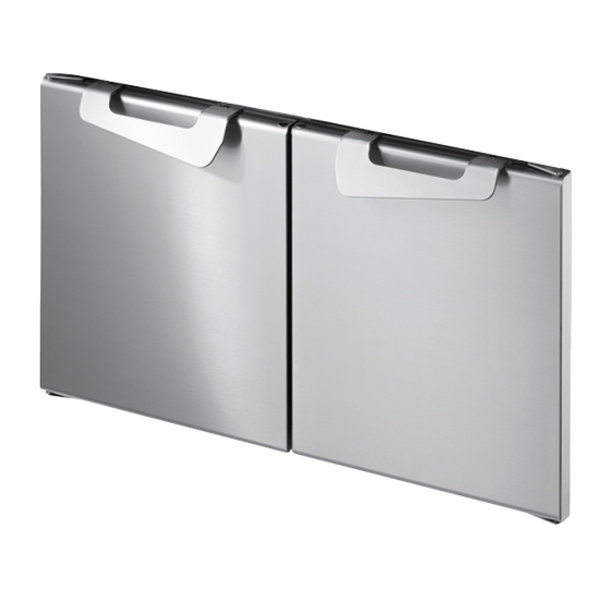 Deurenset | Mastro 700/900 LINE Onderstellen (800mm) | RVS