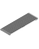 Virtus Omkeerbare gietijzeren grill voor vlees of vis | 180(l)x480(d)mm 