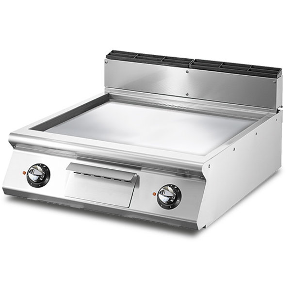 Bakplaat/Grillplaat | Elektrisch | Top Glad | 10.8kW | Bakplaat 670x530mm | 800x730x250(h)mm