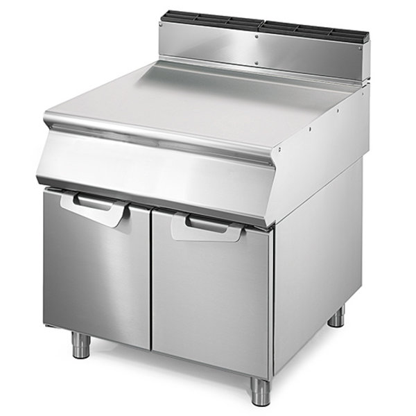 Werkunit op onderkast met deuren & 1 lade | 800x730x870(h)mm