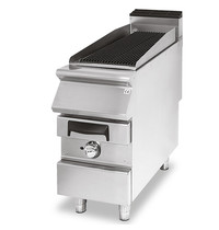 Mastro Stoomgrill op onderstel gas | 7,5 kW/h | Grill in gietijzer | 400x730x870(h)mm Mastro Stoomgrill op onderstel gas | 7,5 kW/h | Grill in gietijzer | 400x730x870(h)mm