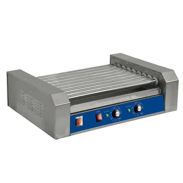 Worstengrill | Elektrisch | 9 Rollen | 1.8kW | 585x415x170(h)mm