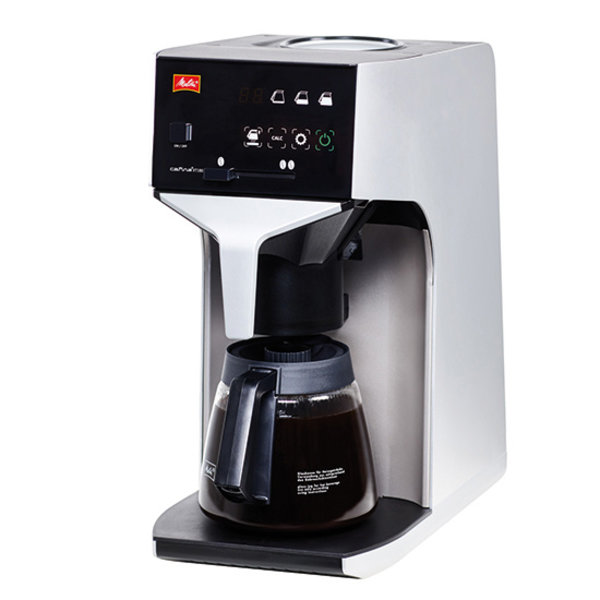 Koffiezetapparaat | 1 Glas Kan 1.8L | 230V | 125 Kopjes/u | 230x420x470(h)mm