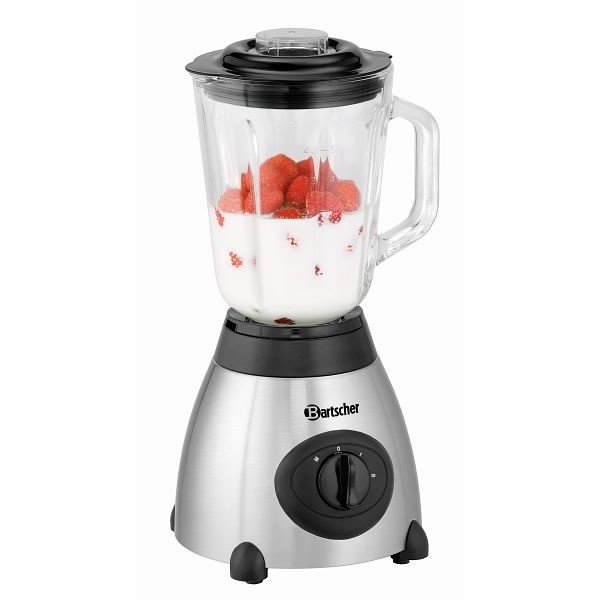 Blender | Zilver/Zwart | 1.5L | 230V | 2 Traps | 187x197x391(h)mm